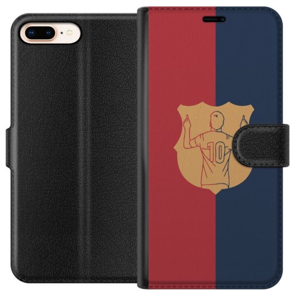 Apple iPhone 7 Plus Lompakkokotelo FC Barcelona