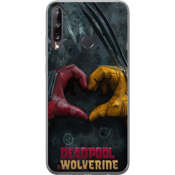 Huawei P40 lite E Gjennomsiktig deksel Wolverine Deadpool