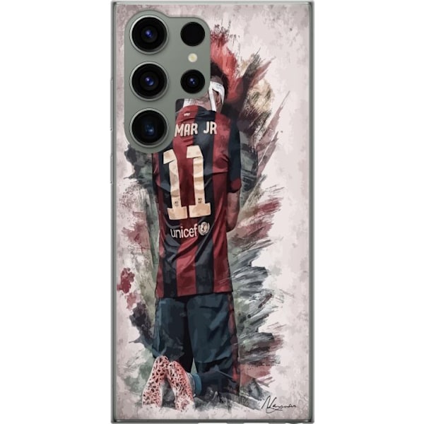 Samsung Galaxy S23 Ultra Genomskinligt Skal Neymar