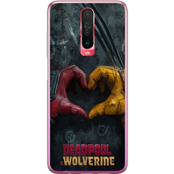 Xiaomi Redmi K30 Gjennomsiktig deksel Wolverine Deadpool