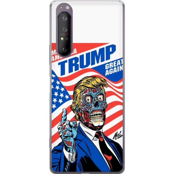 Sony Xperia 1 II Gjennomsiktig deksel  Trump