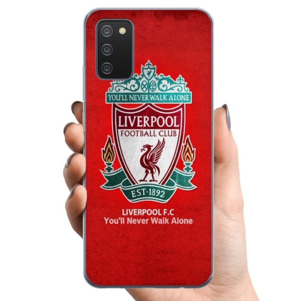 Samsung Galaxy A02s TPU Matkapuhelimen kuori Liverpool YNWA