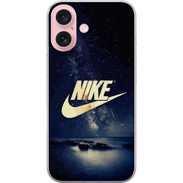 Apple iPhone 16 Gennemsigtig cover Nike