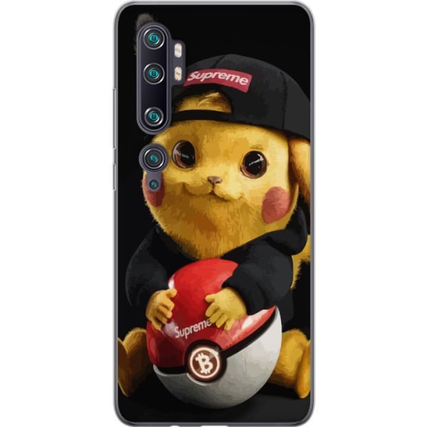 Xiaomi Mi Note 10 Pro Läpinäkyvä kuori Pikachu Supreme