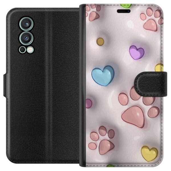 OnePlus Nord 2 5G Tegnebogsetui Fluffy Poter