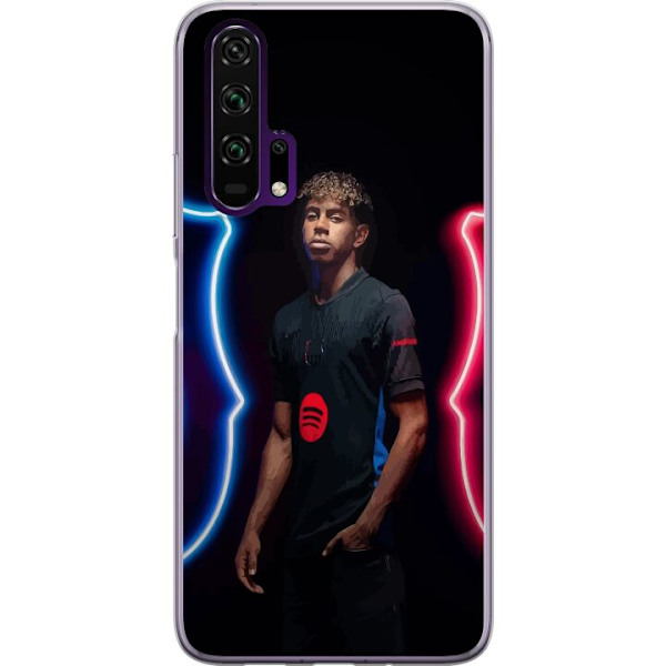 Honor 20 Pro  Läpinäkyvä kuori Yamal Jalkapallo FC Barcelona Nuori Lahjakkuus Pelaaja Jalkapallotähti Espanja La Liga Suosittu Motiivi