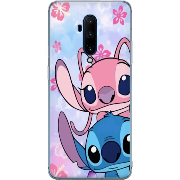 OnePlus 7T Pro Läpinäkyvä kuori Stitch & Angel