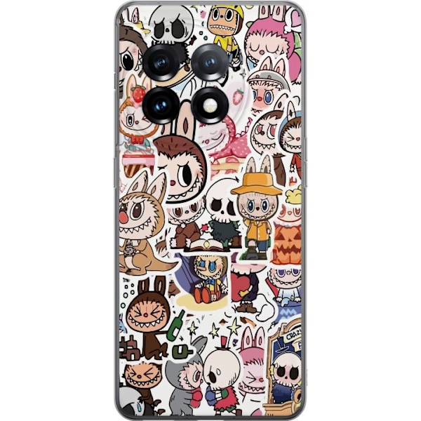 OnePlus 11R Läpinäkyvä kuori Labubu All-Stars – POP MART Erikoispainos