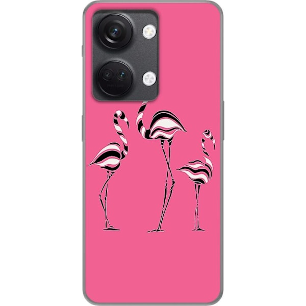 OnePlus Nord 3 Genomskinligt Skal Flamingo