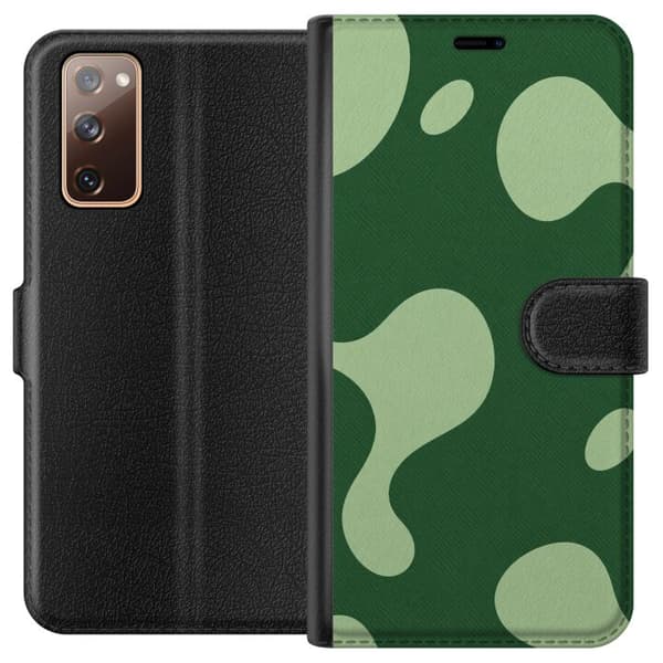 Kompatibelt Plånboksfodral till Samsung Galaxy S20 FE Matcha Melt grön