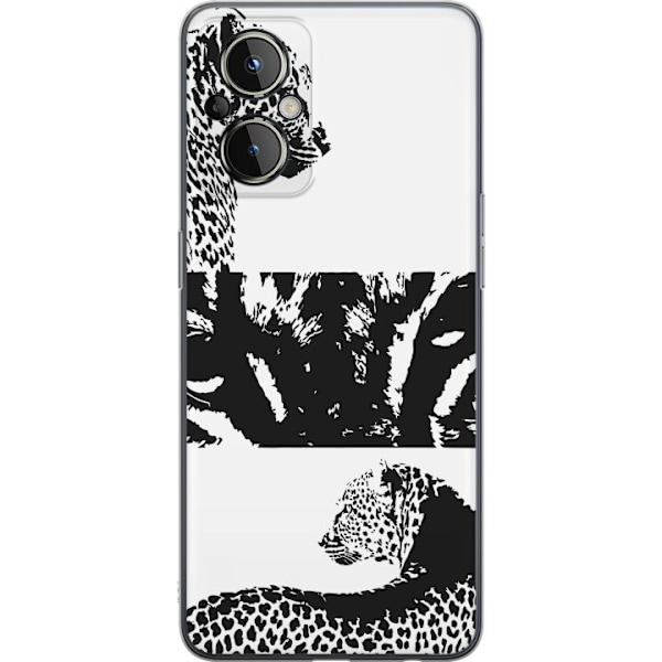 OnePlus Nord N20 5G Läpinäkyvä kuori Leopard Faces