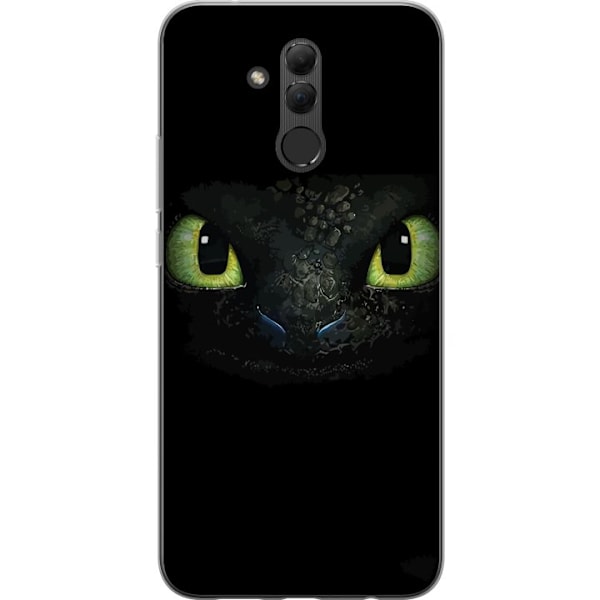 Huawei Mate 20 lite Genomskinligt Skal How to Train Your Dragon (Draktränaren)