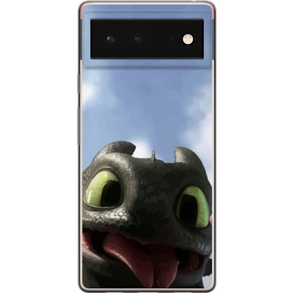 Google Pixel 6 Genomskinligt Skal How to Train Your Dragon (Draktränaren)