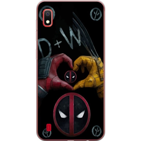 Samsung Galaxy A10 Gjennomsiktig deksel Deadpool & Wolverine K