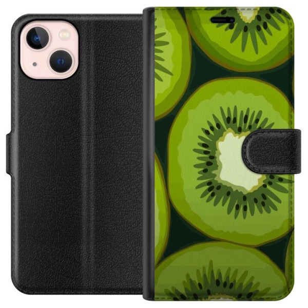 Apple iPhone 13 Tegnebogsetui Kiwi