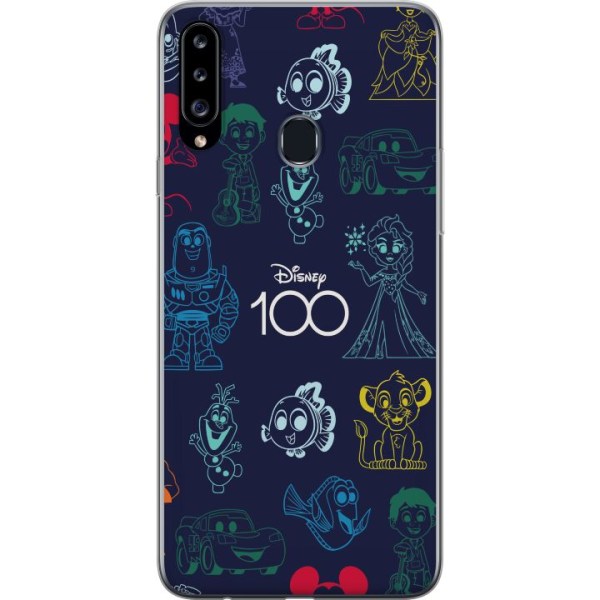 Samsung Galaxy A20s Gennemsigtig cover Disney 100