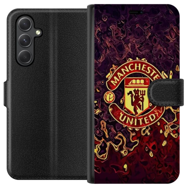 Samsung Galaxy A15 5G Plånboksfodral Manchester United