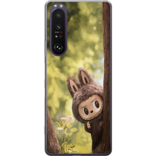 Sony Xperia 1 III Läpinäkyvä kuori Labubu Graffiti Vibes