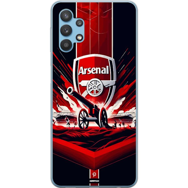 Samsung Galaxy A32 5G Gennemsigtig cover Arsenal