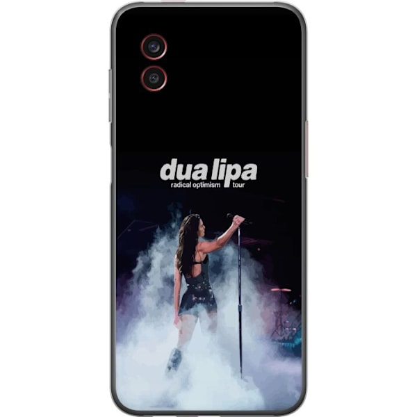 Samsung Galaxy Xcover6 Pro Gennemsigtig cover Dua Lipa – Signature Looks & Vibes