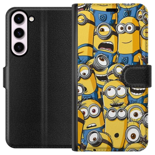 Kompatibelt Plånboksfodral till Samsung Galaxy S23+ Minions