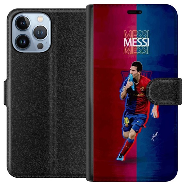 Apple iPhone 13 Pro Max Lompakkokotelo Messi