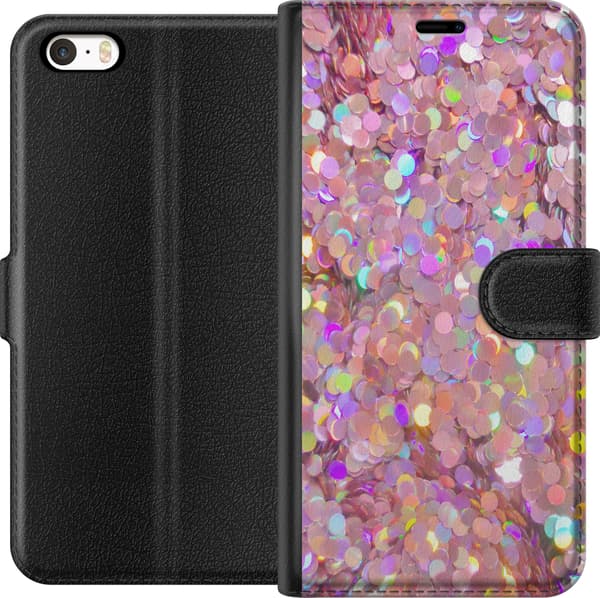 Kompatibel Tegnebogsetui til Apple iPhone SE (2016) Glimmer