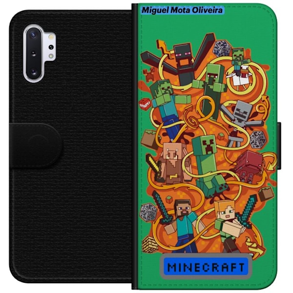 Samsung Galaxy Note10+ Tegnebogsetui Minecraft