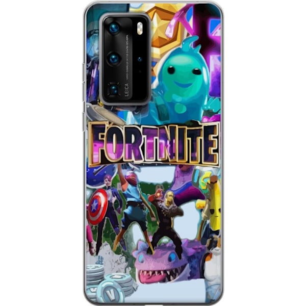 Huawei P40 Pro Gjennomsiktig deksel Fortnite