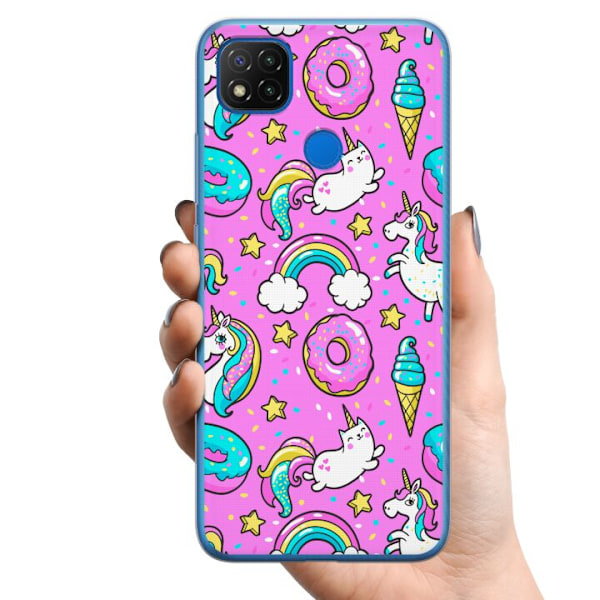 Xiaomi Redmi 9C TPU Mobildeksel Unicorn