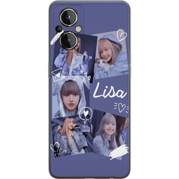 OnePlus Nord N20 5G Läpinäkyvä kuori Lisa Blackpink – Aesthetic K-pop Queen