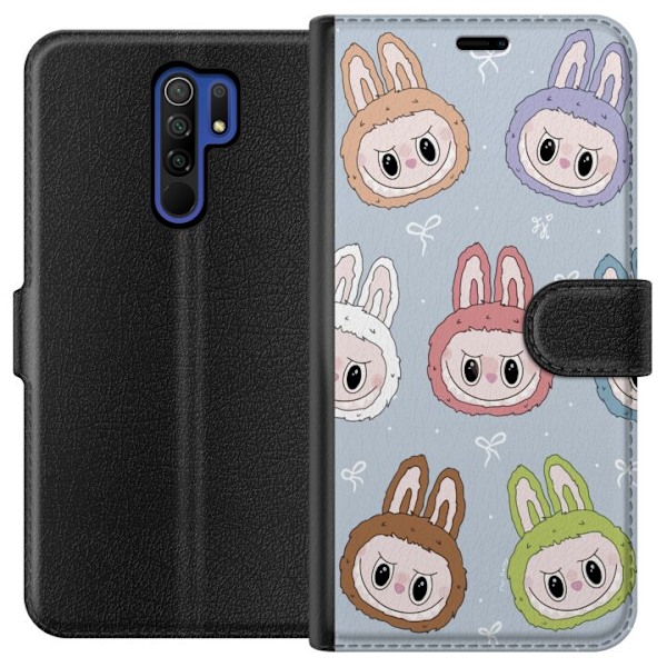 Xiaomi Redmi 9 Plånboksfodral Labubu Star Pattern – Stjärn