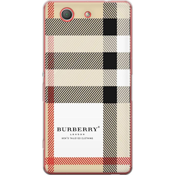 Sony Xperia Z3 Compact Läpinäkyvä kuori Burberry