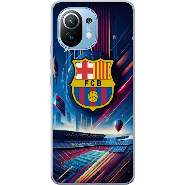 Xiaomi Mi 11 Gjennomsiktig deksel FC Barcelona