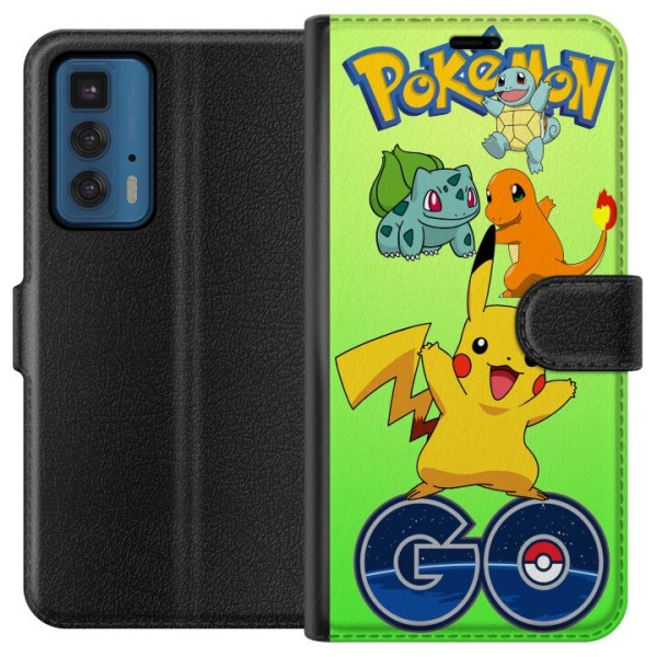 Motorola Edge 20 Pro Tegnebogsetui Pokémon