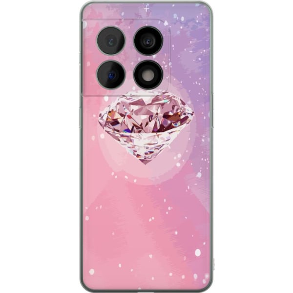 OnePlus 10 Pro Gjennomsiktig deksel Glitter Diamant