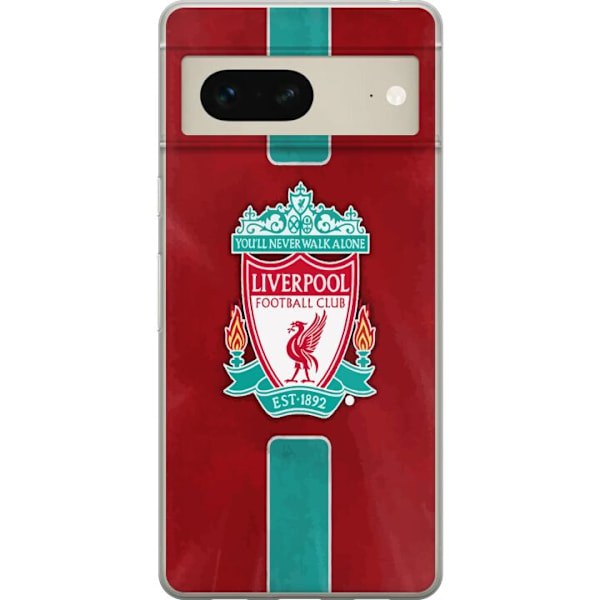 Google Pixel 7 Genomskinligt Skal Liverpool FC – Klassisk Fo