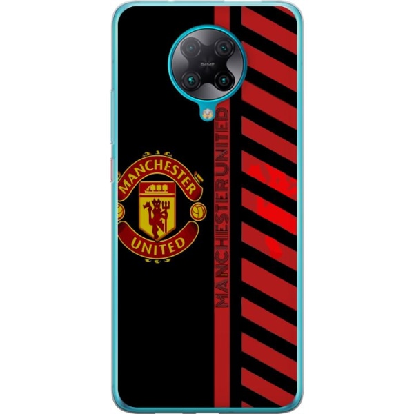 Xiaomi Poco F2 Pro Gennemsigtig cover Manchester United