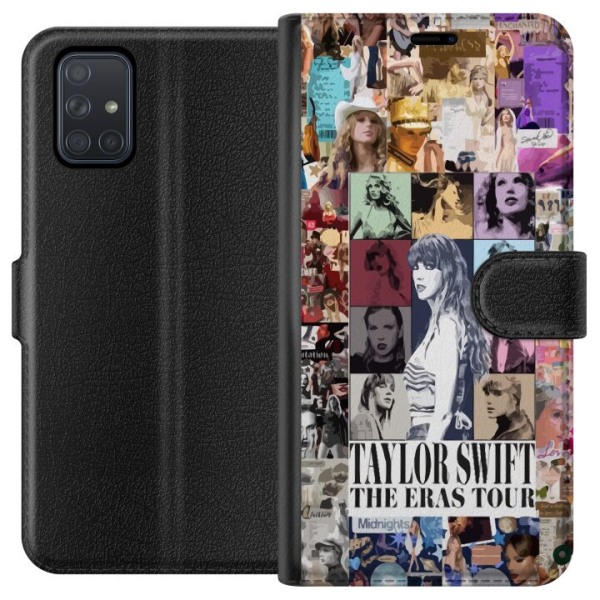 Samsung Galaxy A71 Tegnebogsetui Taylor Swift - Eras