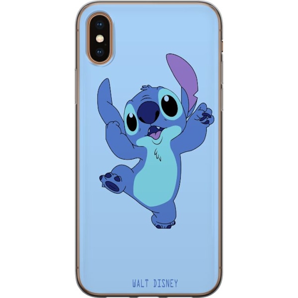 Apple iPhone X Genomskinligt Skal Stitch Dansa