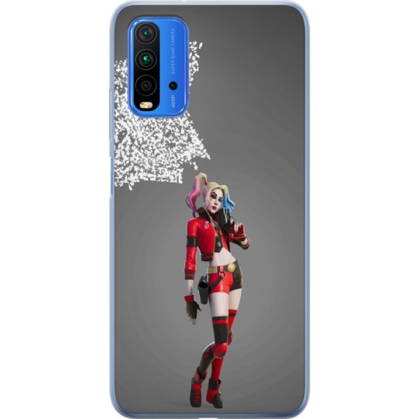 Xiaomi Redmi Note 9 4G Gennemsigtig cover Harley Quinn