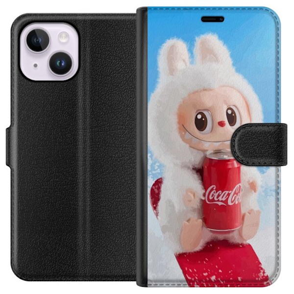 Apple iPhone 15 Plus Tegnebogsetui Labubu Summer Edition