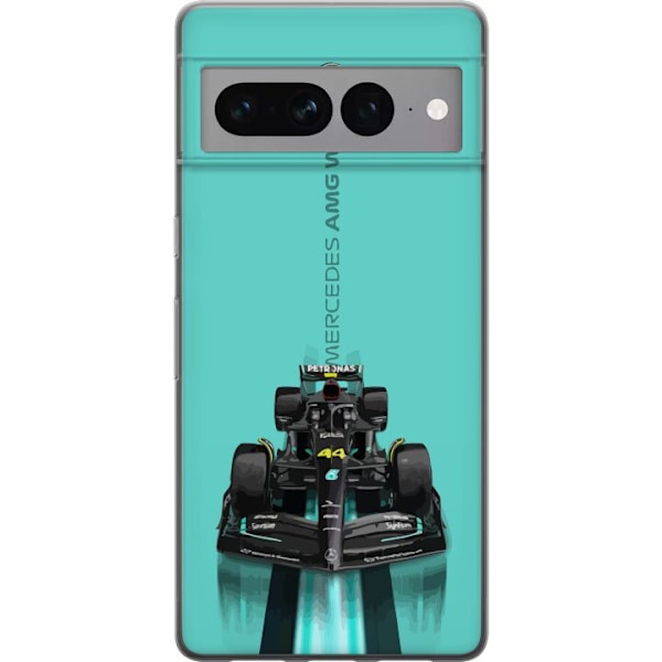 Google Pixel 7 Pro Gennemsigtig cover Mercedes F1