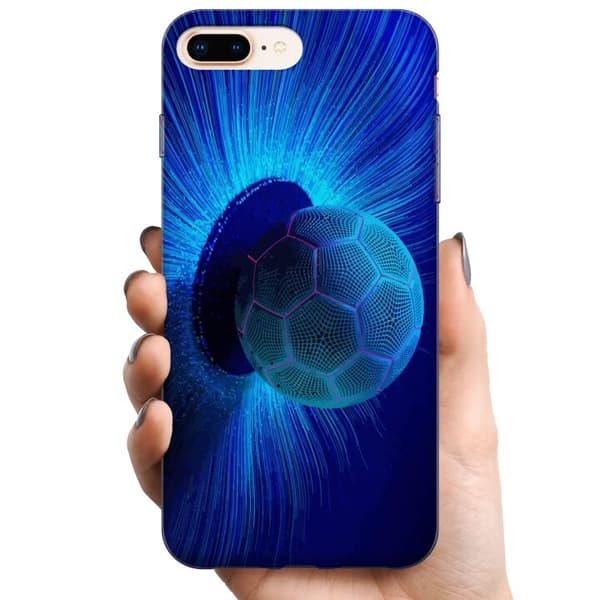 Kompatibelt Mobildeksel til Apple iPhone 7 Plus Fotboll