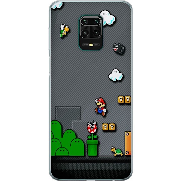 Xiaomi Redmi Note 9 Pro Genomskinligt Skal Super Mario Bros
