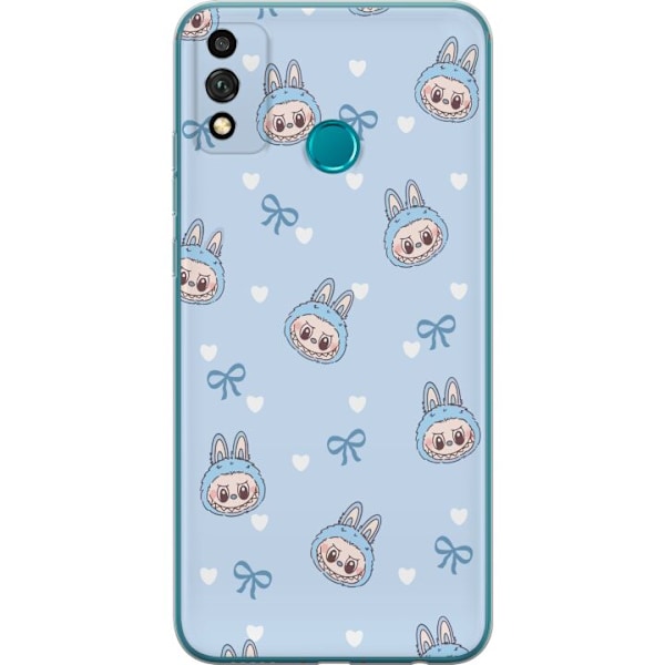 Honor 9X Lite Läpinäkyvä kuori Labubu Tuli Henki