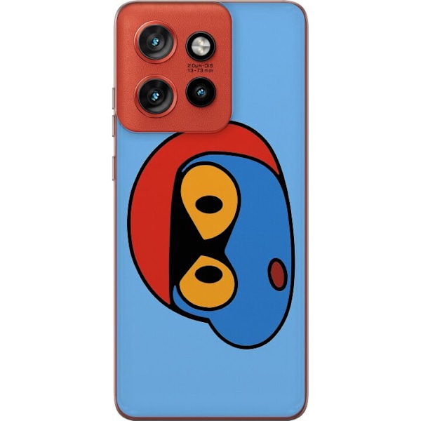Motorola Edge 50 Neo Gennemsigtig cover Bold Bot Head