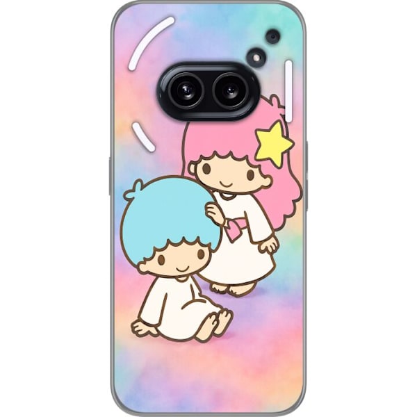 Nothing Phone (2a) Plus Läpinäkyvä kuori Kawaii Sanrio Kiki Lola Little Twin Stars