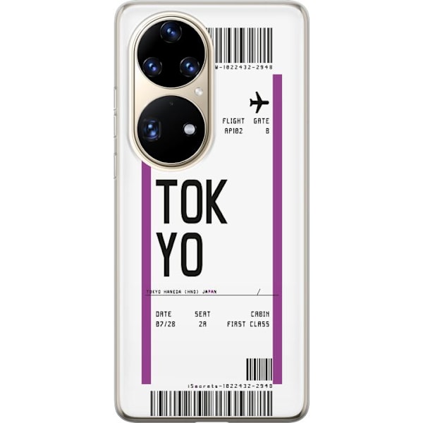 Huawei P50 Pro Gennemsigtig cover Tokyo