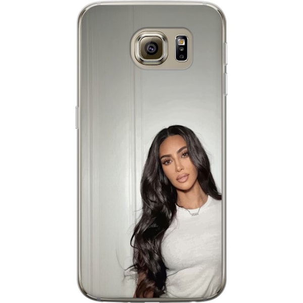Samsung Galaxy S6 Läpinäkyvä kuori Kim Kardashian – Iconi